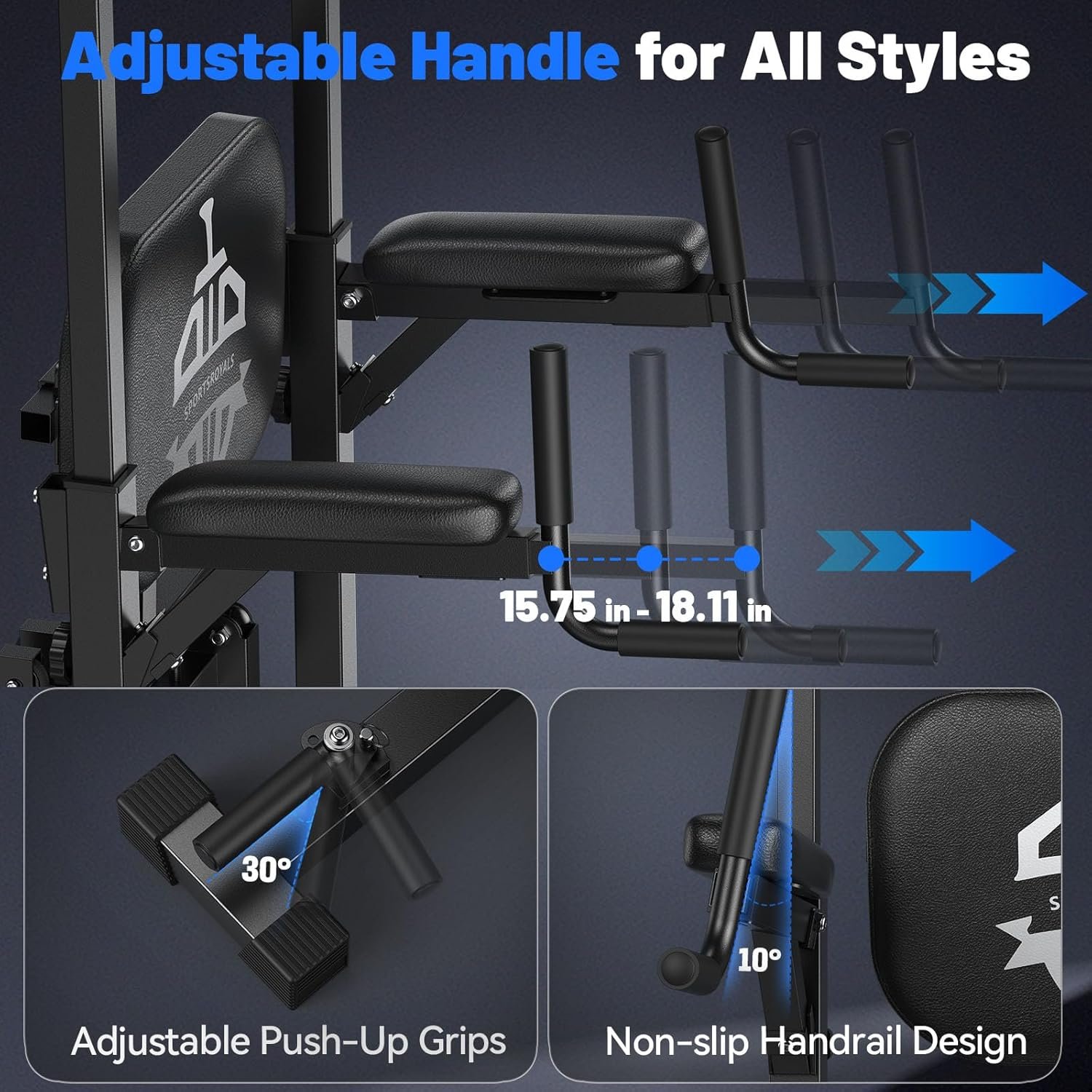 1756234409_Sportsroyals-Power-Tower-Pull-Up-Bar-Station-450LBS-Stable-Pull-Up-Dip-Station-for-Home-Gym-Strength-Training-Equipment.jpg