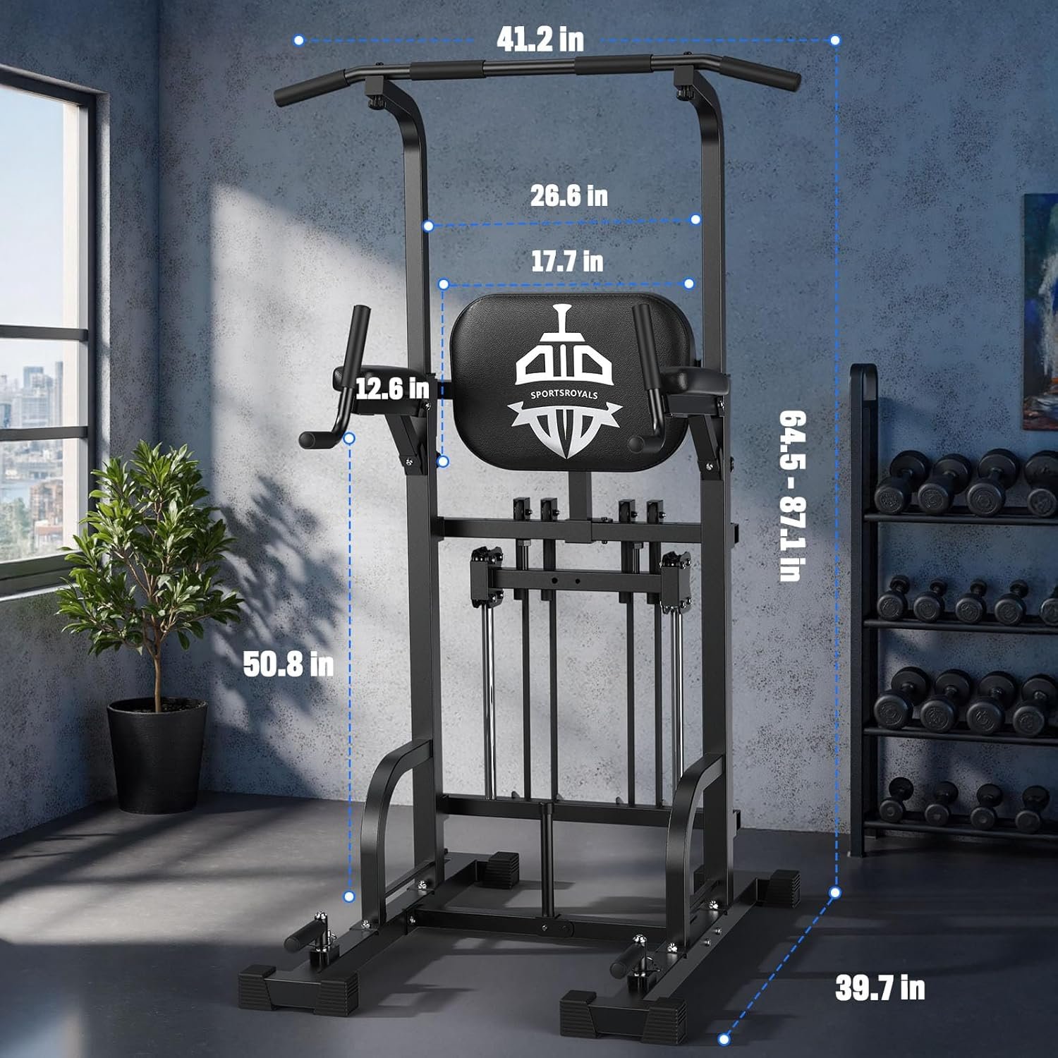 1756234410_Sportsroyals-Power-Tower-Pull-Up-Bar-Station-450LBS-Stable-Pull-Up-Dip-Station-for-Home-Gym-Strength-Training-Equipment.jpg
