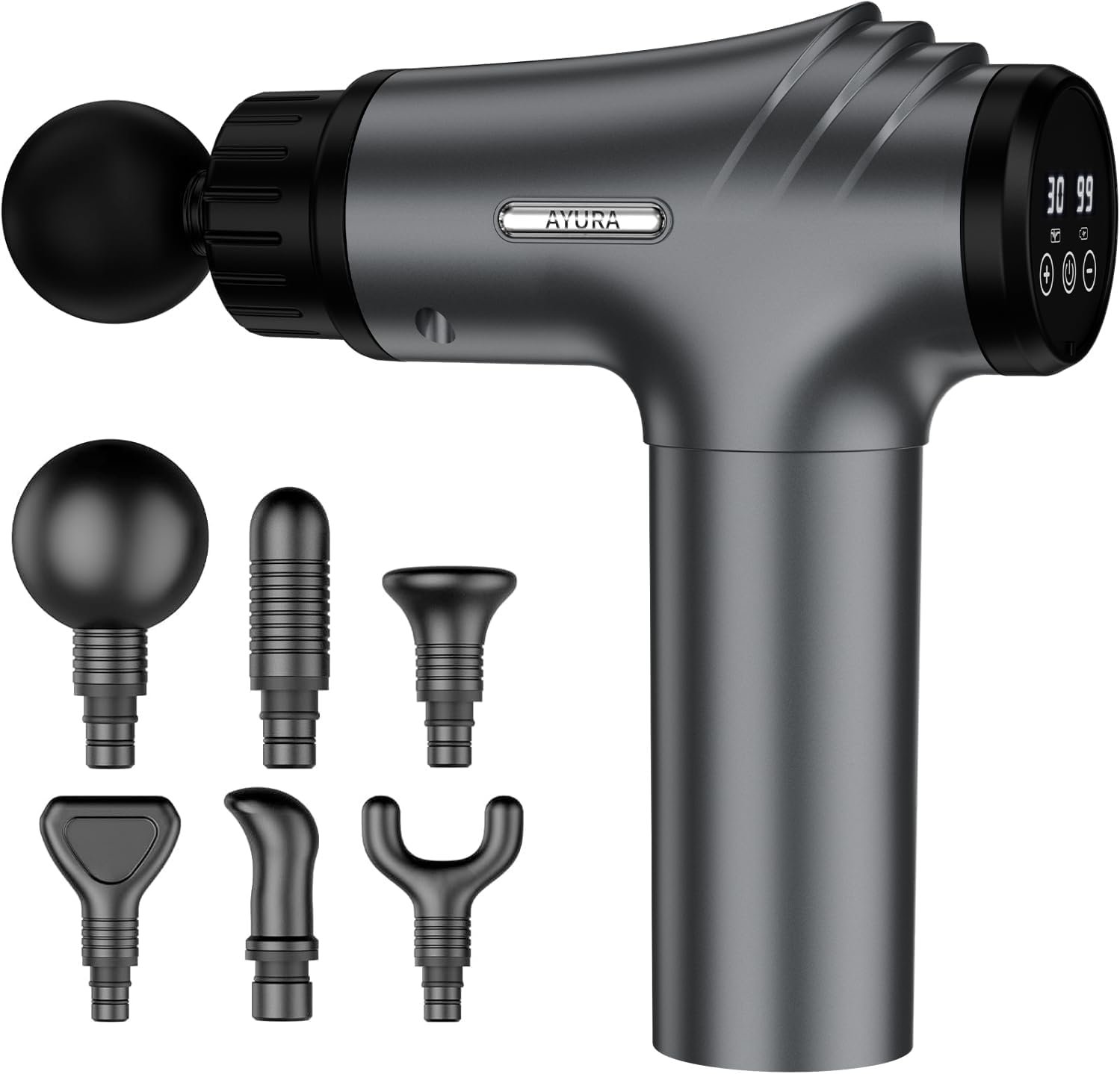 AYURA Massage Gun, Deep Tissue Percussion Muscle Massager Gun, Handheld