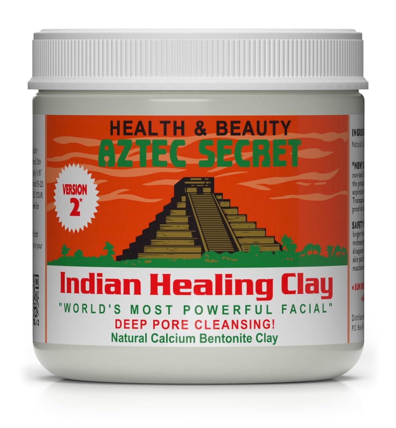 Aztec Secret– Indian Healing Clay 1 lb – Deep Pore