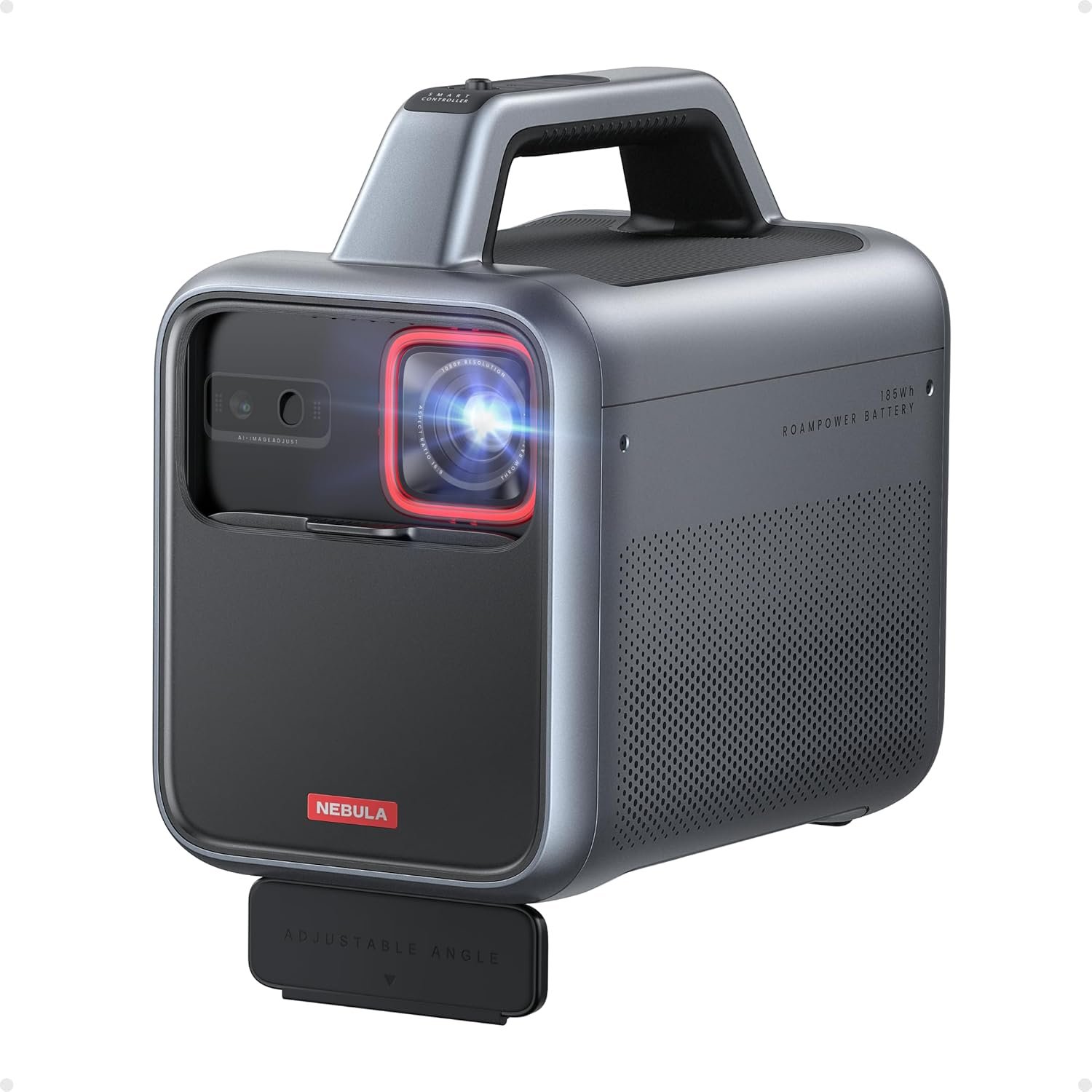 NEBULA Mars 3 Outdoor Portable Projector, 1000 ANSI Lumens, AI-Powered