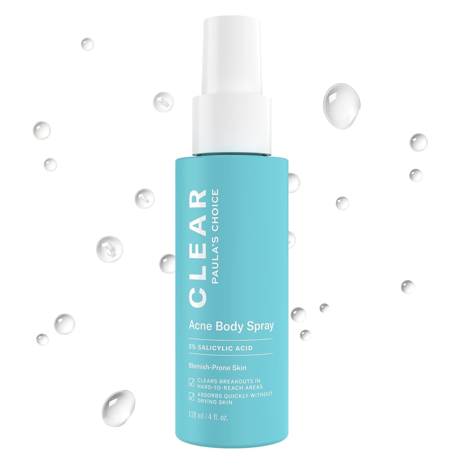 Paula's Choice CLEAR Exfoliating Back & Body Acne Spray, Bacne