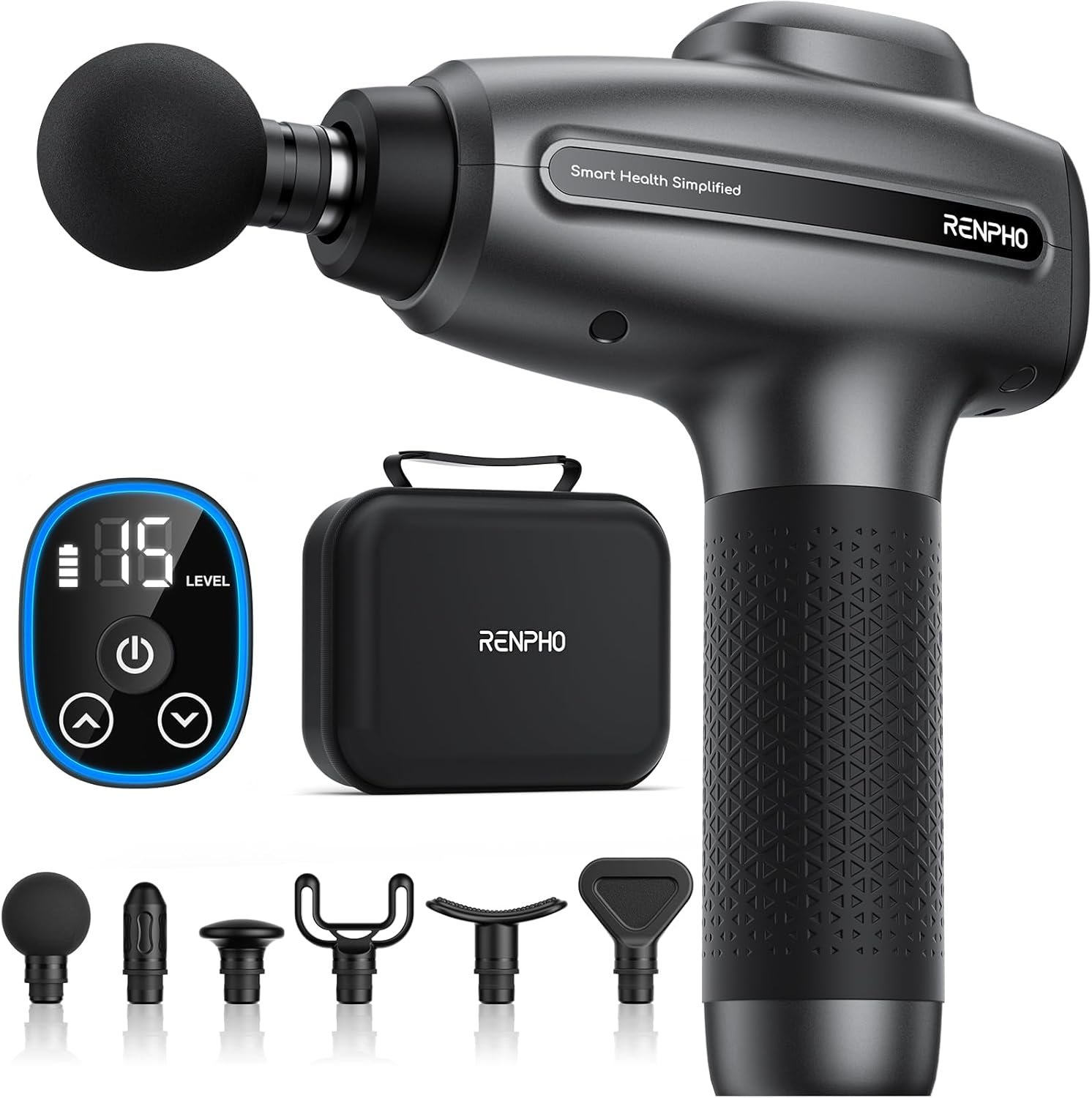 RENPHO Massage Gun Deep Tissue, Percussion Muscle Massage Gun for