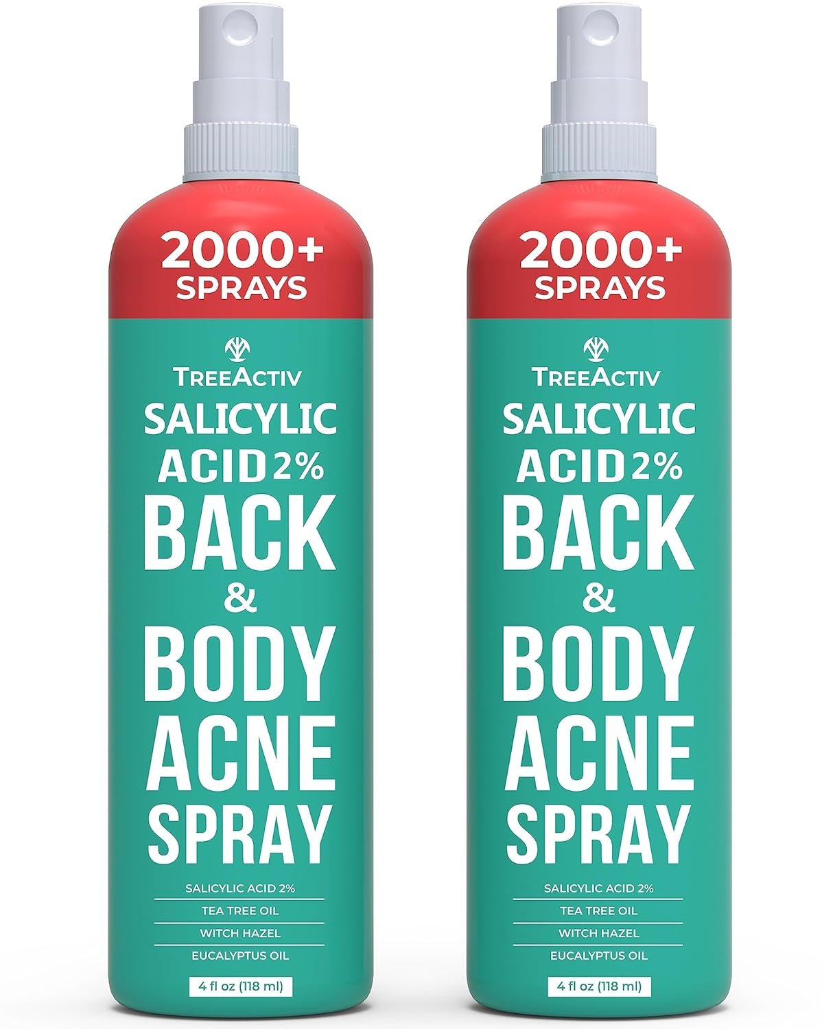 Salicylic Acid Back & Body Acne Spray, Back Acne Solution