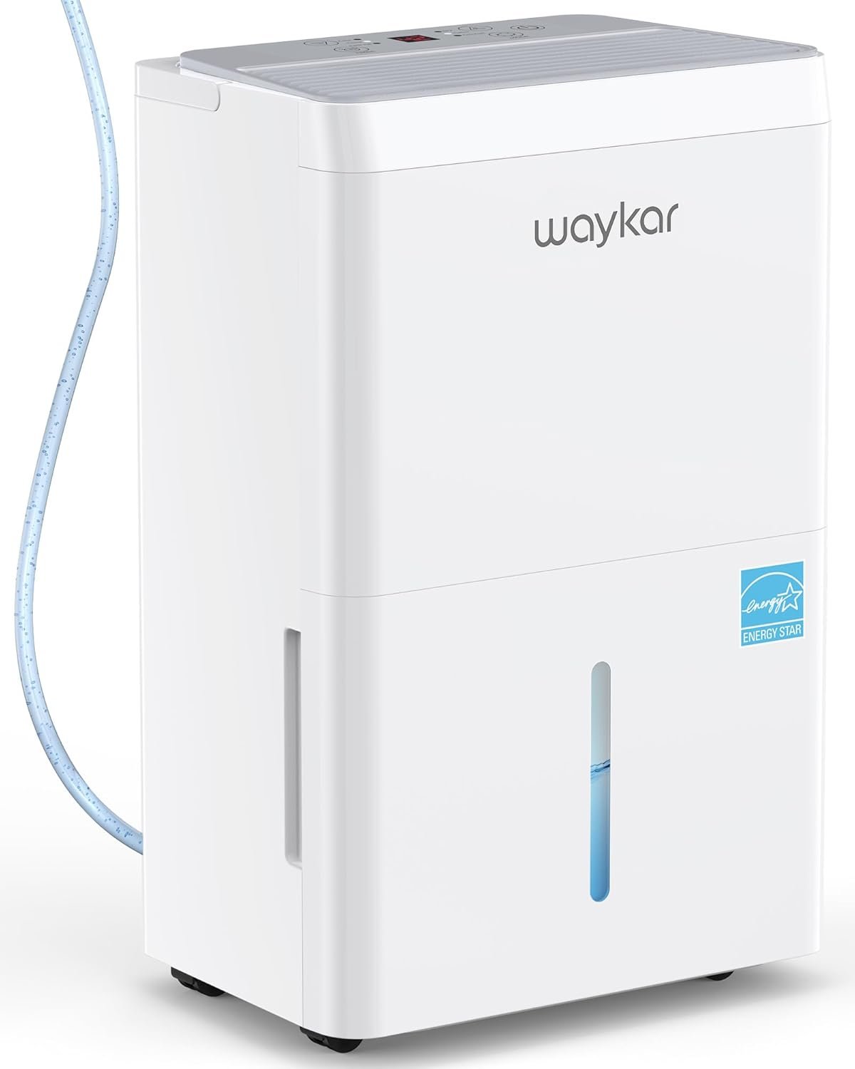 Waykar 150 Pint Energy Star Dehumidifier with Pump for Large