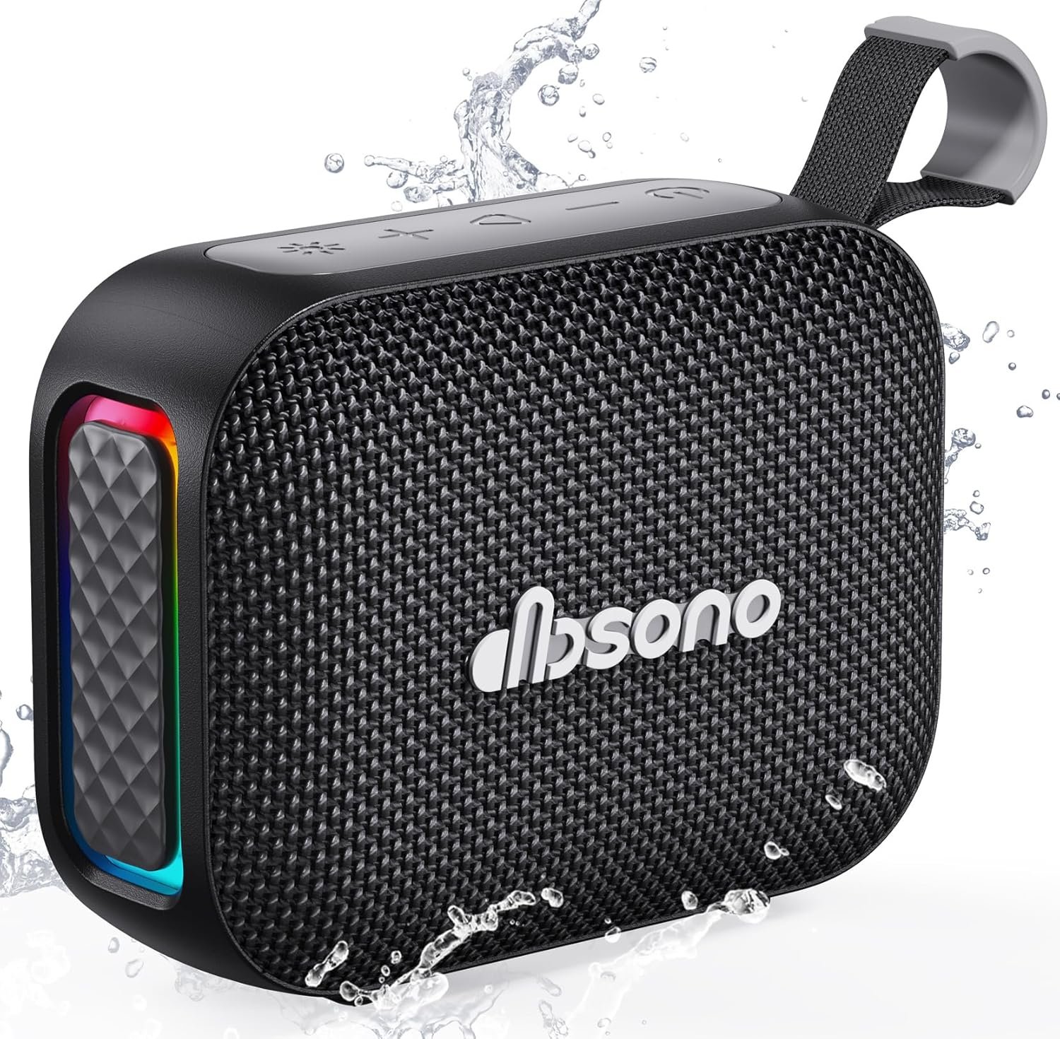 Portable Bluetooth Speaker Waterproof Wireless: IPX5 HD Sound Up to