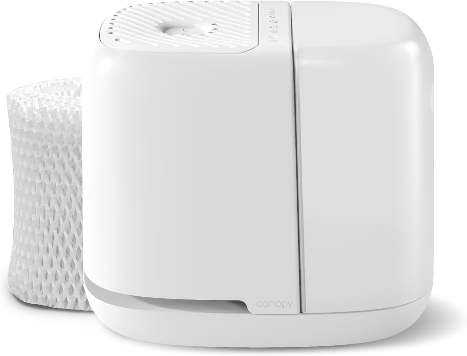 Canopy Bedside Humidifier 2.0, White, 36 HR Run Time, 2.5L