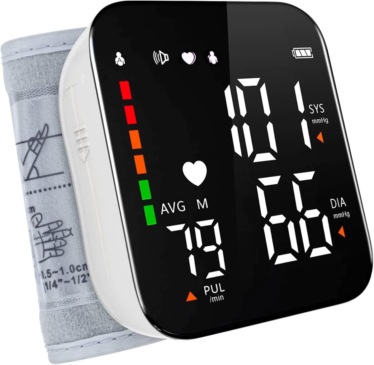 Wrist Blood Pressure Monitor Automatic Talking Wrist Blood Pressure Cuff