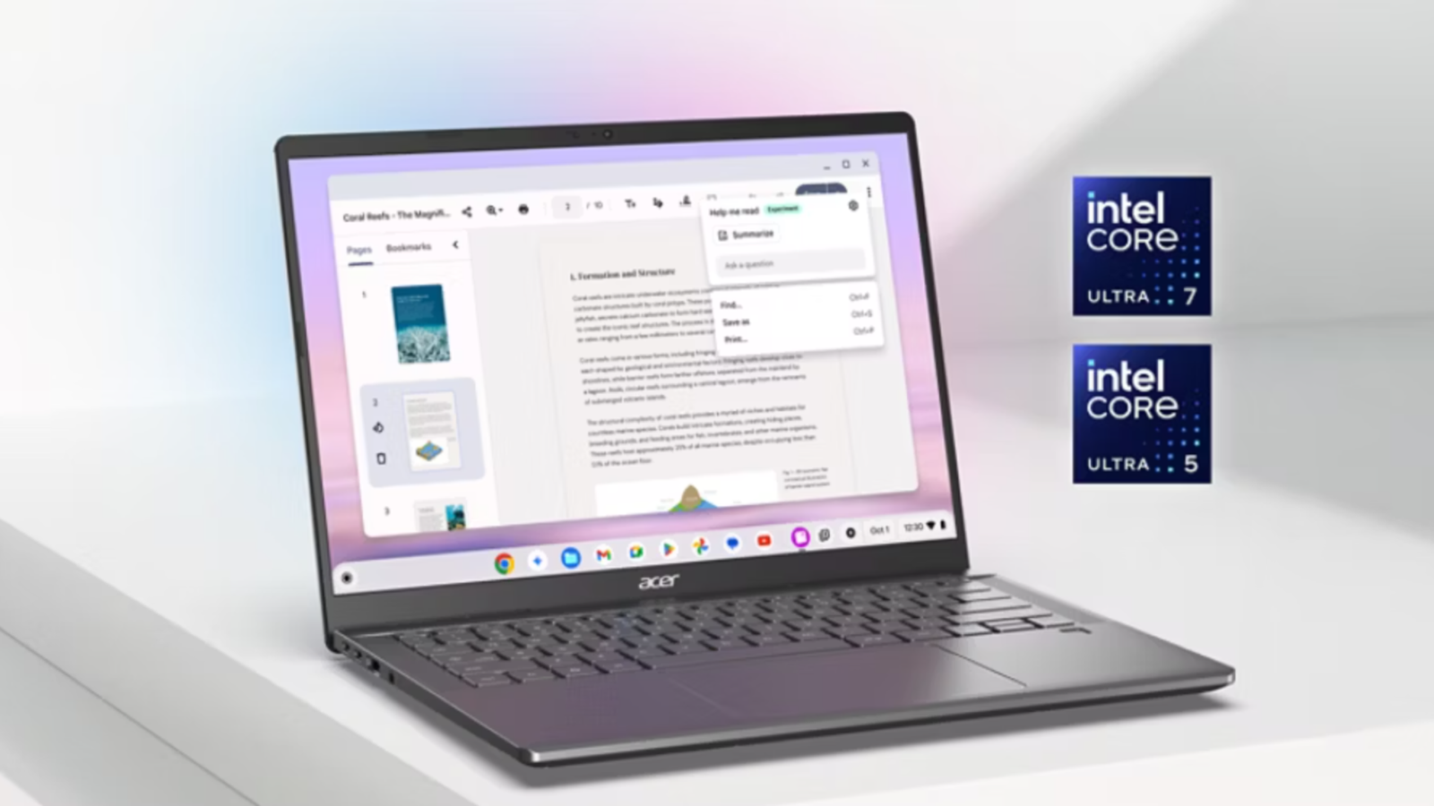 Acer Chromebook Plus Enterprise 514 and 714