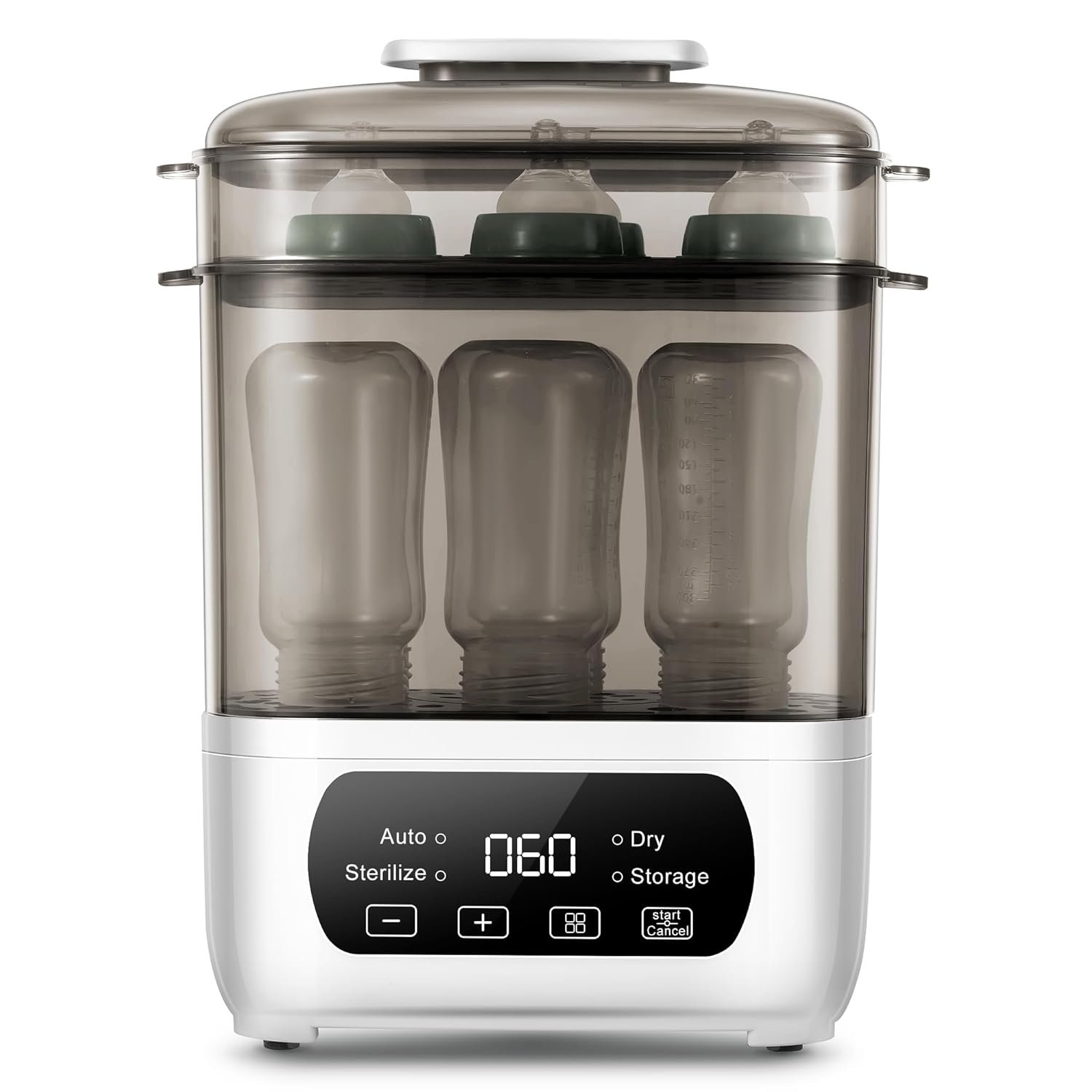 Baby Bottle Steamer and Dryer, Electric Steam Baby Bottle Dryer