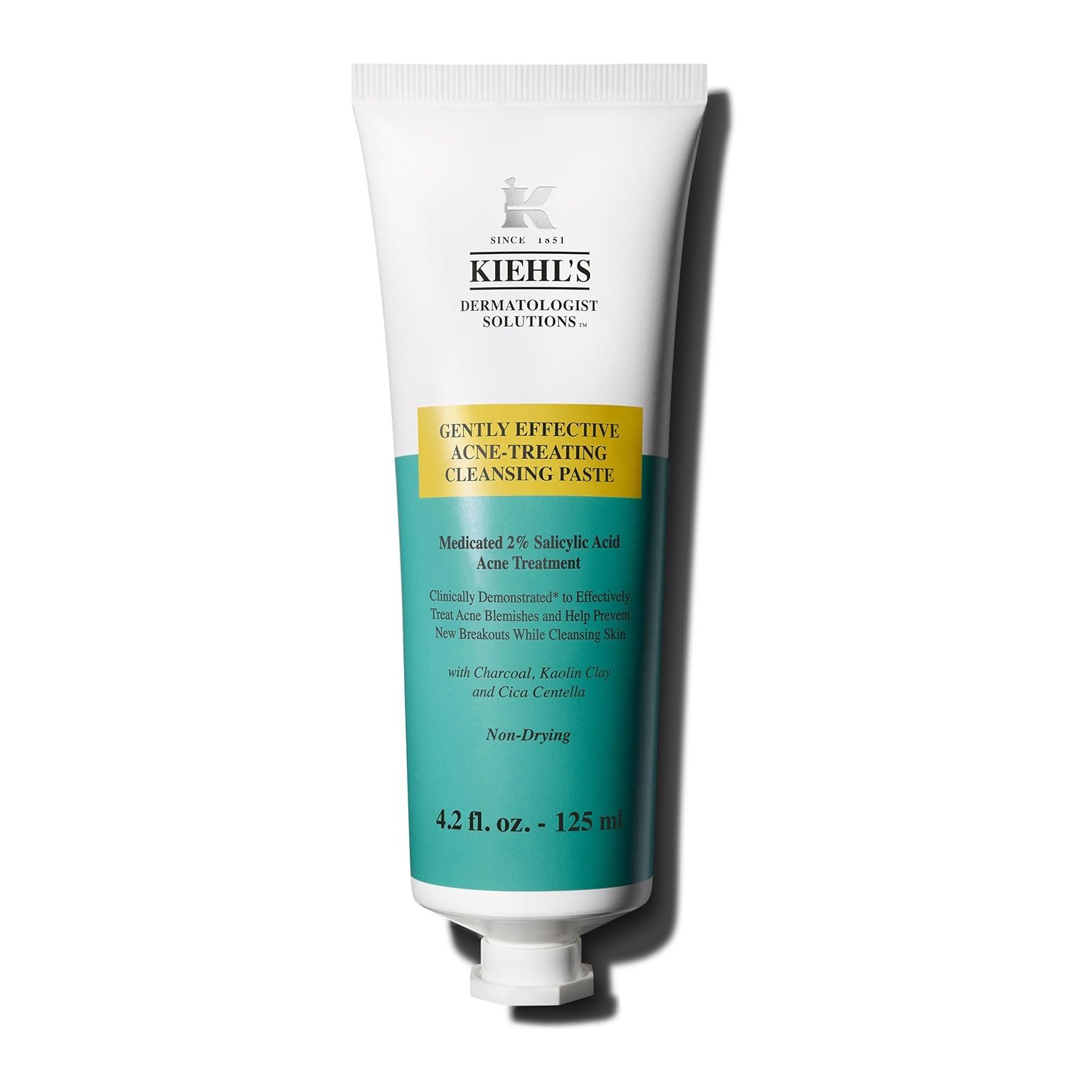 Kiehl’s Acne-Treating Cleansing Paste, with Salicylic Acid, Multi-Use Product for