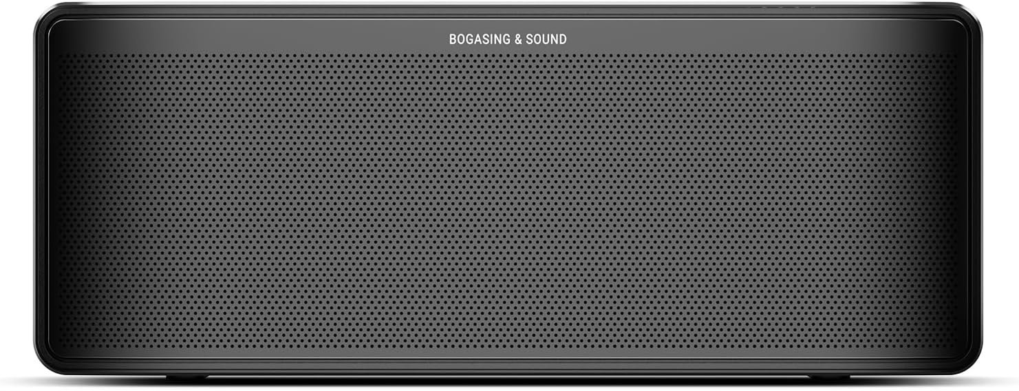BOGASING S8 Pro Max Bluetooth Speaker, 3-Channel Audio with Lifelike