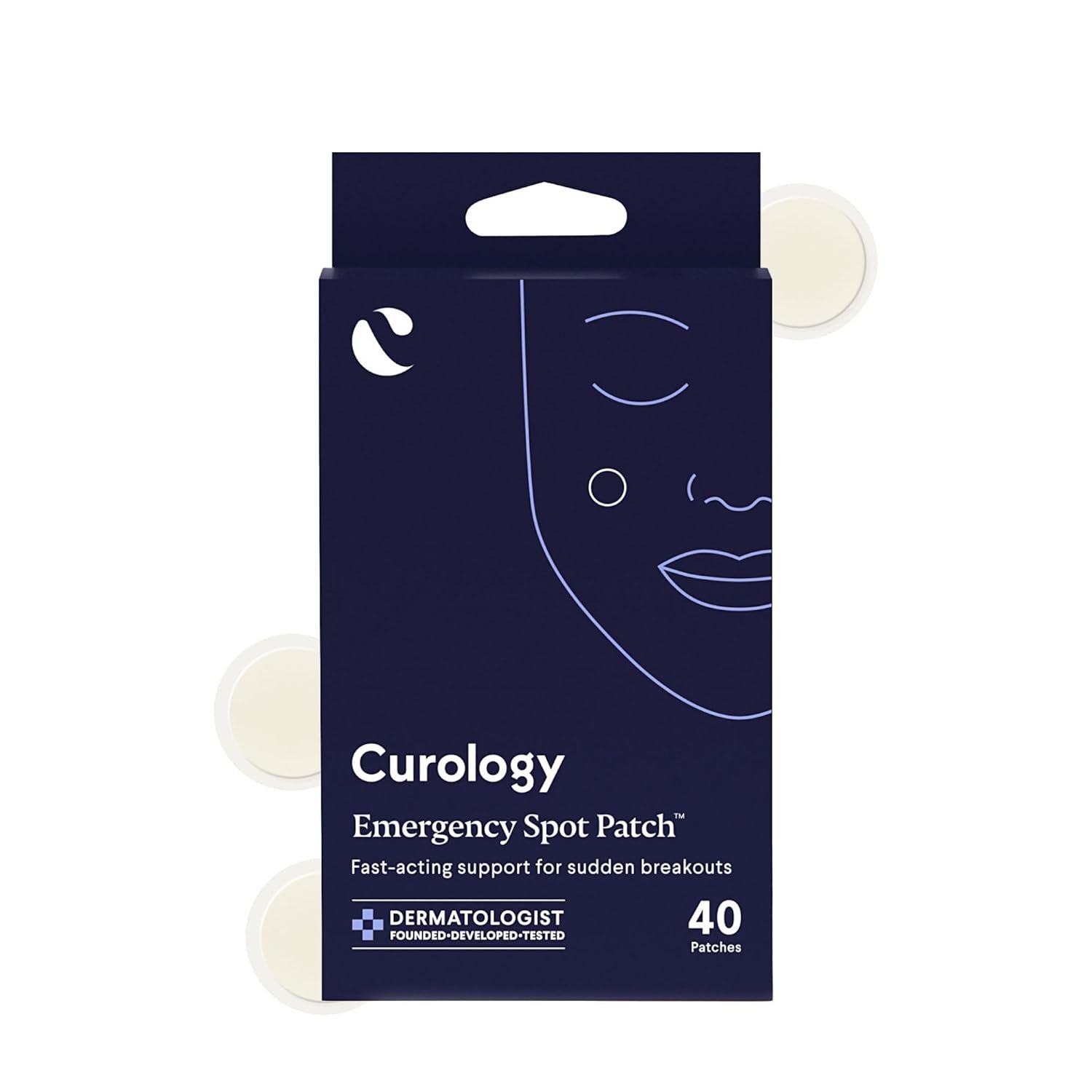 Curology Emergency Spot Pimple Patches for Face, Stocking Stuffer Gifts,