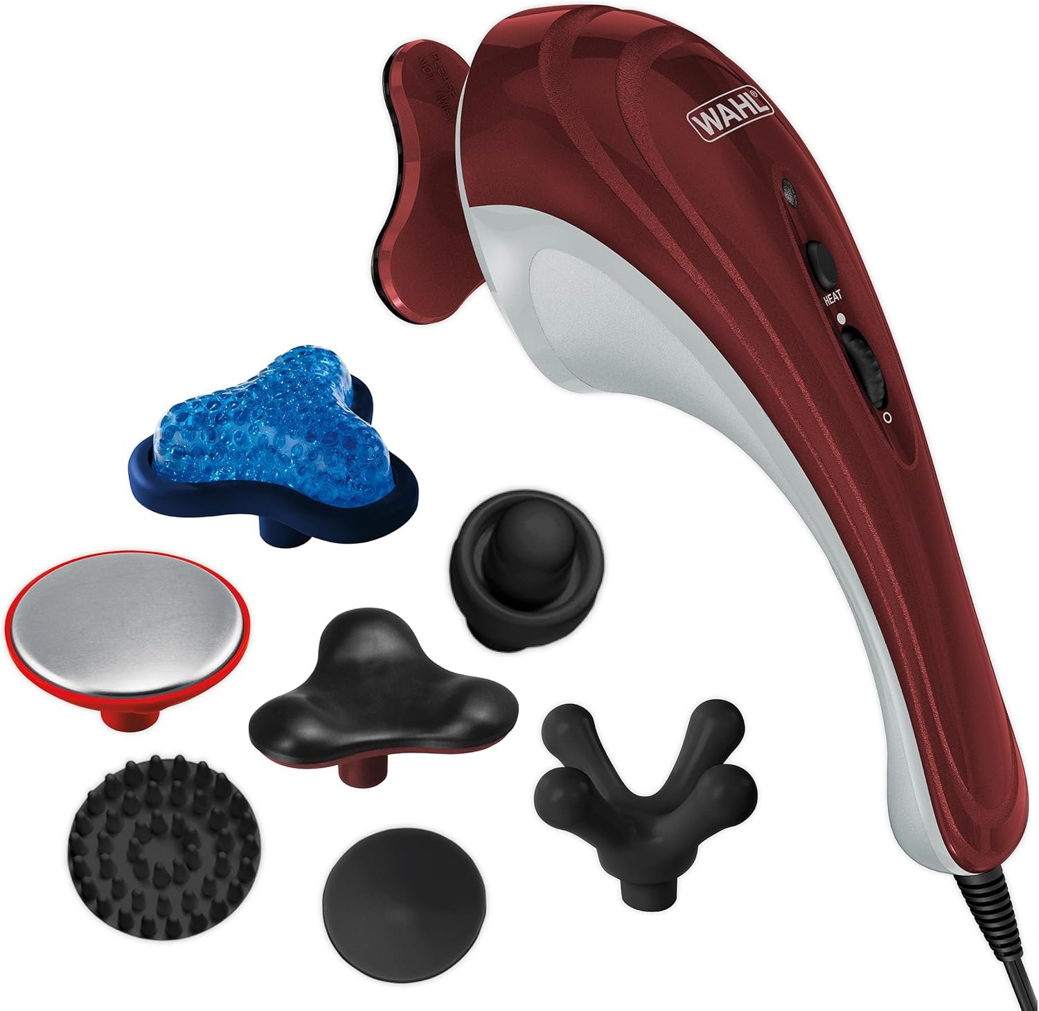 Wahl Hot Cold Therapeutic Light Vibratory Corded Massager, Soothing Vibratory