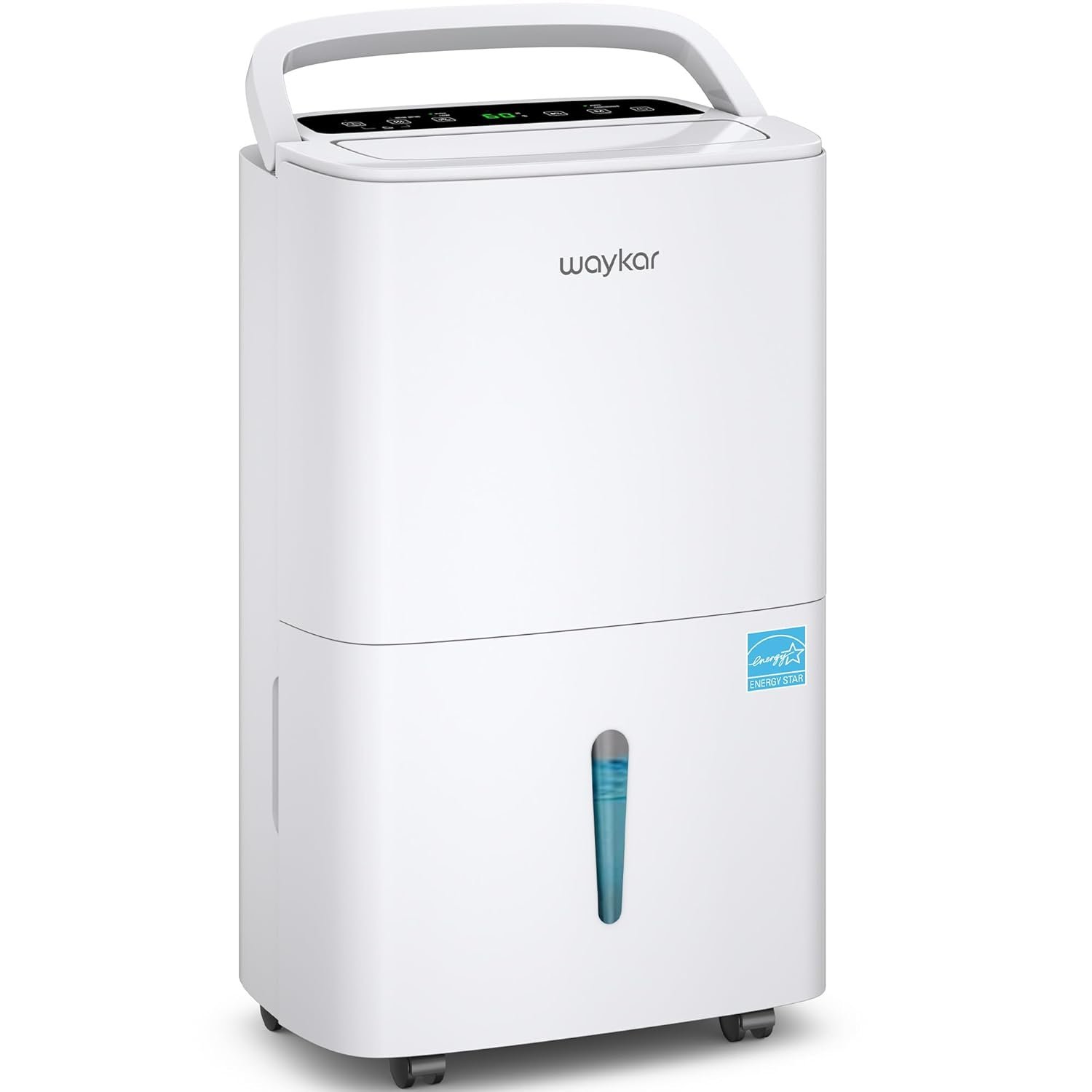 Waykar 120 Pints 2025 Energy Star Home Dehumidifier for Spaces