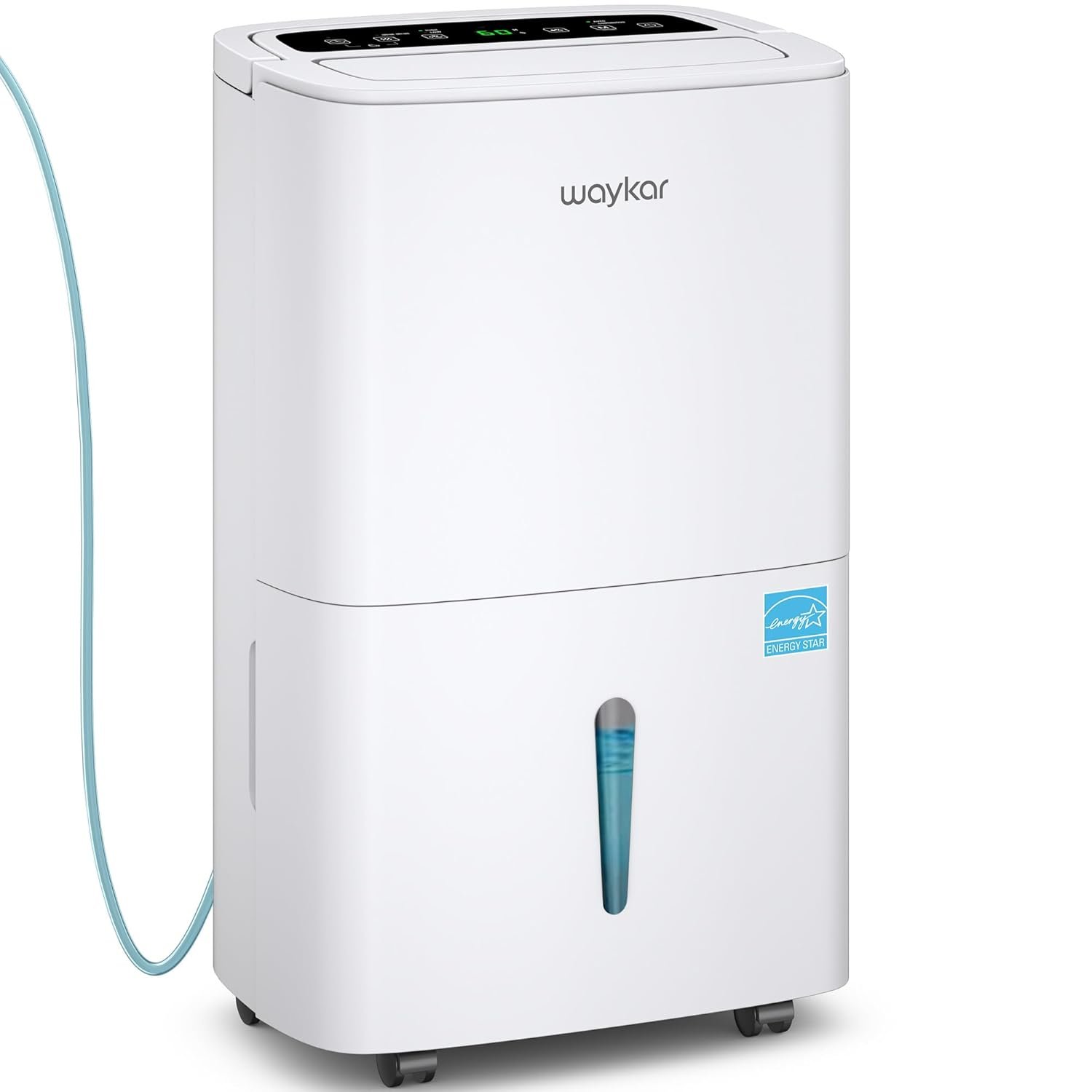 Waykar 150 Pints 2025 Energy Star Dehumidifier with Pump for