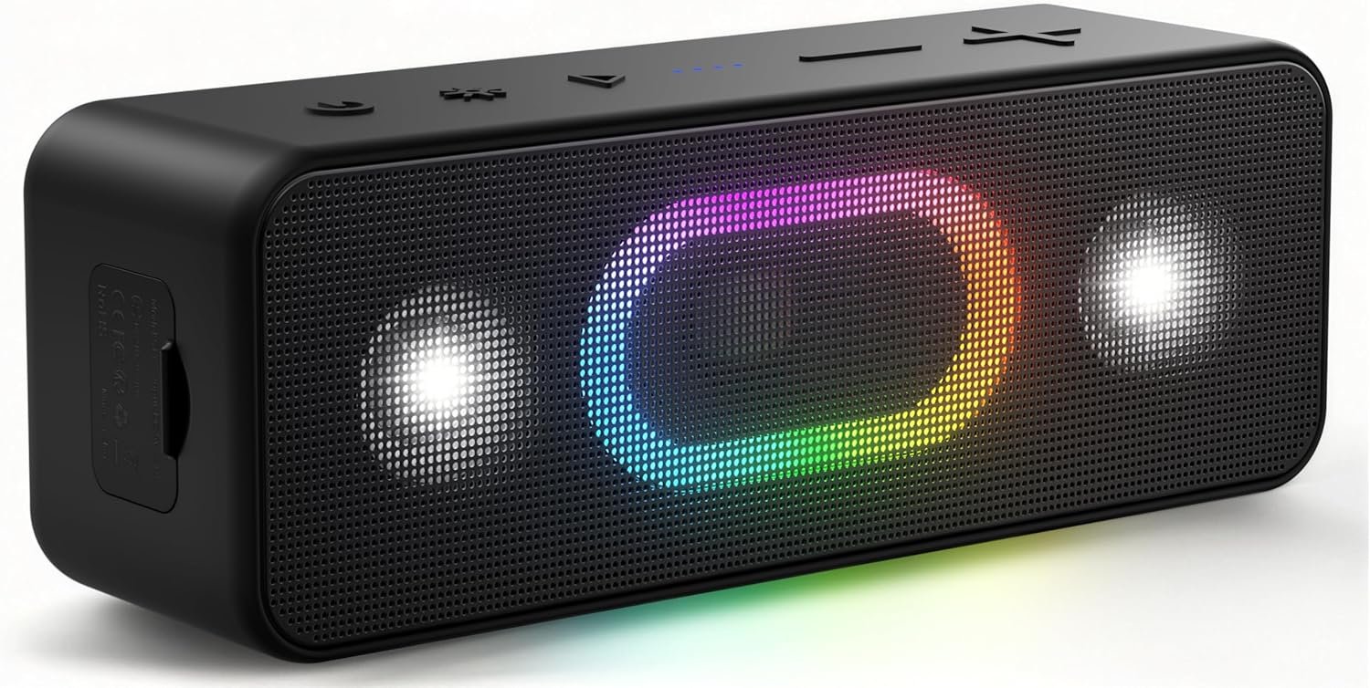 Bluetooth Speaker & Valentines Day Gifts for Him: Portable Wireless,