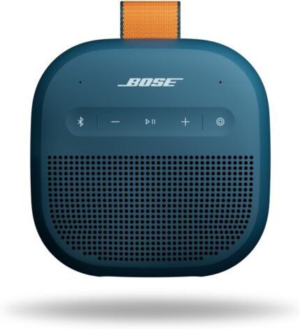 Bose SoundLink Micro Portable Bluetooth Speaker (2nd Gen), Wireless Outdoor Speaker, Up to 12 Hours Battery Life, Waterproof and Dustproof, Twilight Blue - Limited Edition Color