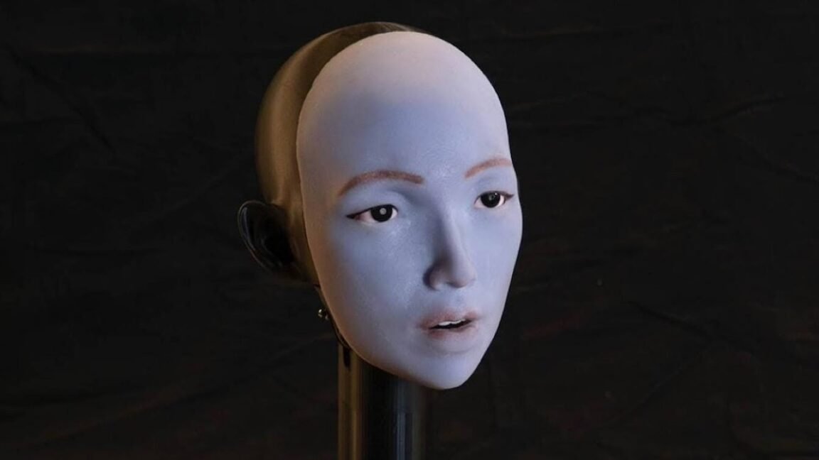 Hod Lipson and his team have created a robot that, for the first time, is able to learn facial lip motions for tasks such as speech and singing.