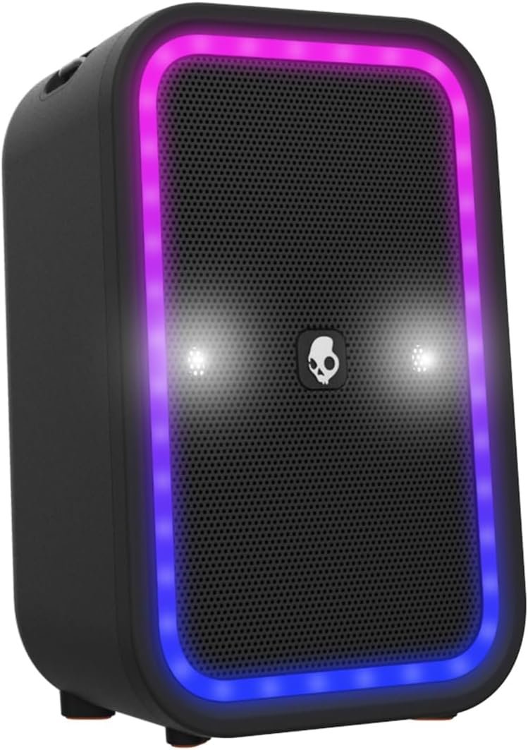 Skullcandy Stomp Bluetooth Speaker – IPX7 Waterproof Wireless Portable Speaker,