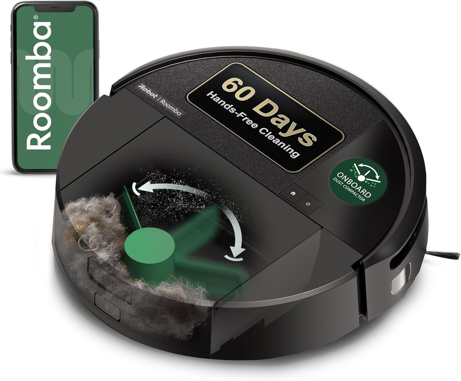 iRobot Roomba 205 DustCompactor Vac Robot Vacuum - Compacts Dirt
