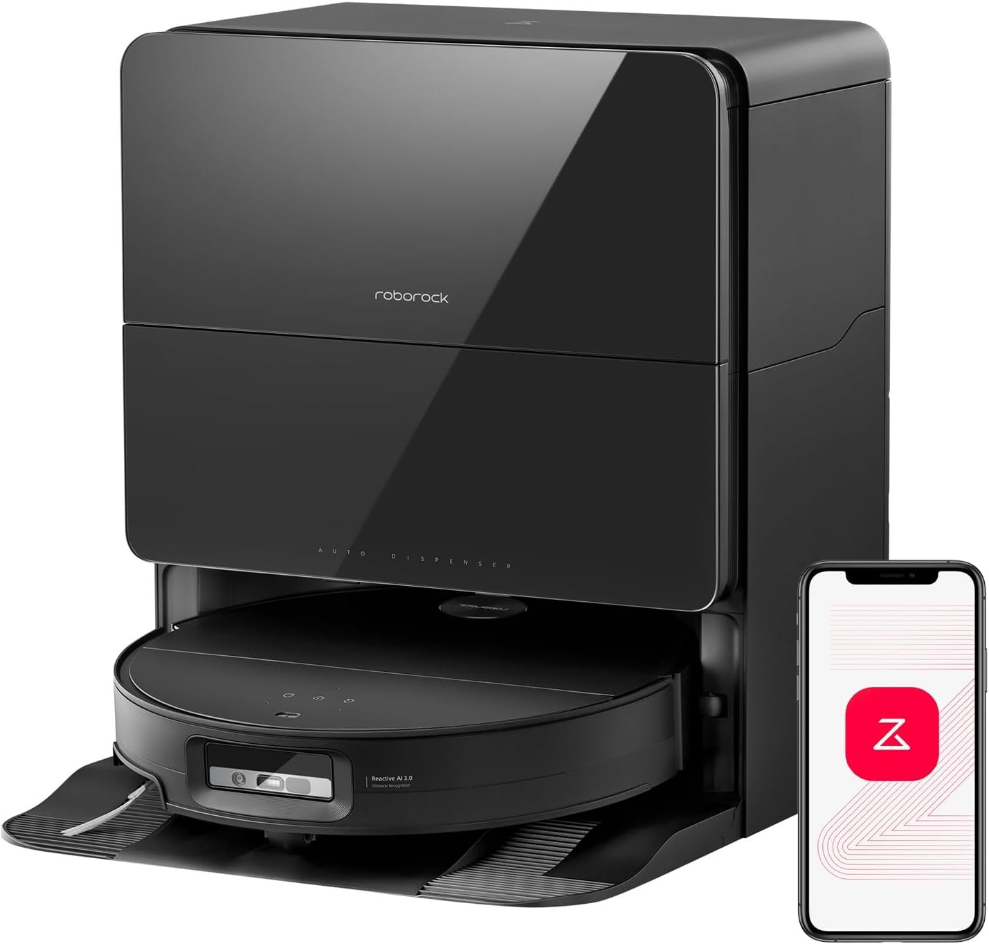 roborock Saros 10 Robot Vacuum and Mop, 22,000Pa Suction, AI