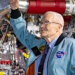 Artemis II broke Fred Haise's distance record, but he is happy to pass it on