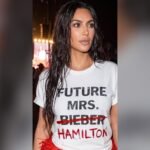 No, Kim K did not really wear this t-shirt at Coachella...