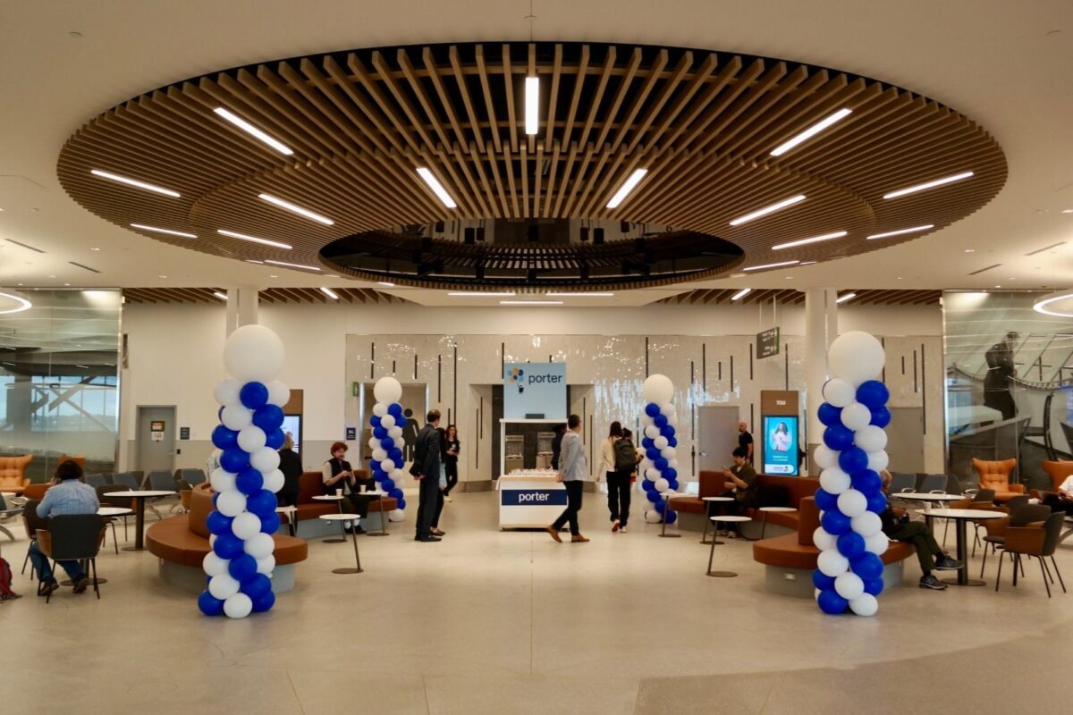 First look at Porter's new Montreal Metropolitan Airport