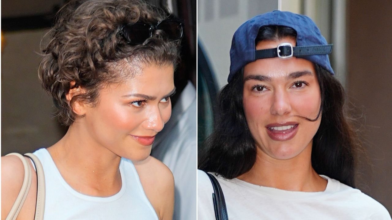 Zendaya and Dua Lipa Prove the Red Shoe Trend Goes Best With Summer Jeans and White Tops